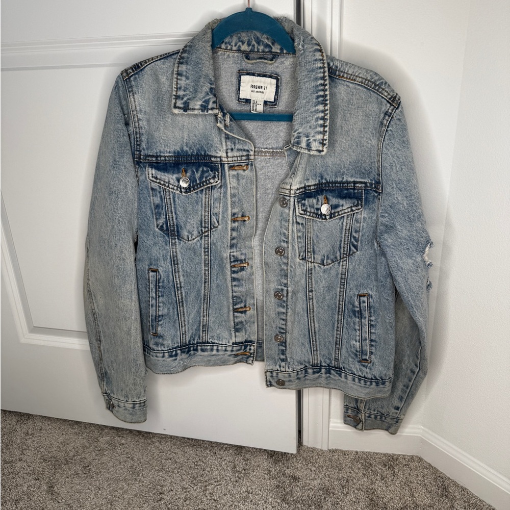 Forever 21 Light Blue Denim Jacket